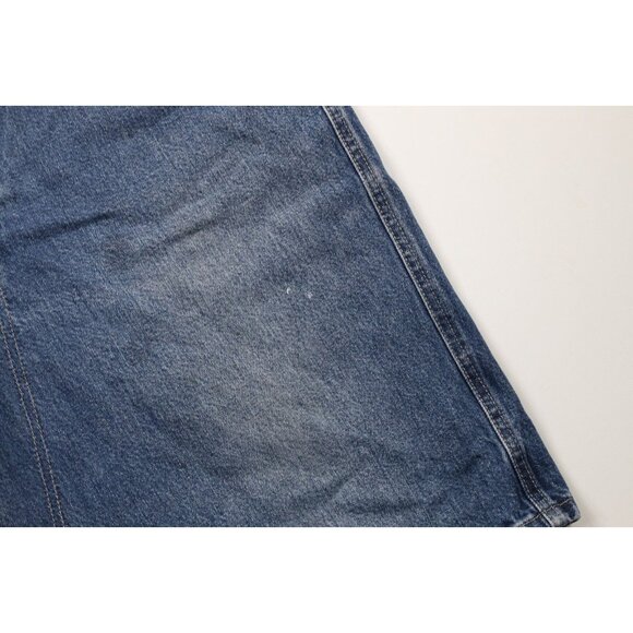 Vintage 90s Marithe Francois Girbaud Mens 36 Faded Baggy Fit Denim Jean Shorts - Picture 5 of 13